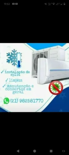 Limpeza manutenção e conserto ar condicionado split e convencional 
