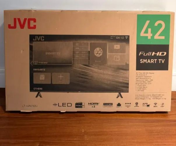 TV 42 Polegadas Smart Full HD lacrada na caixa