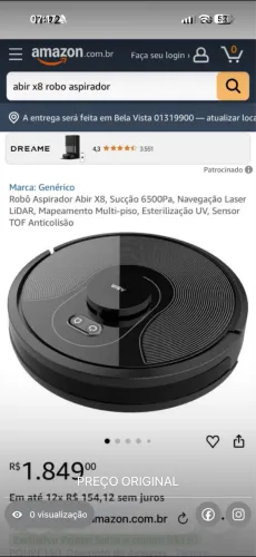 Robô aspirador 