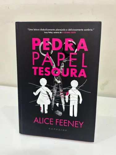 Livro Pedra papel tesoura - Alice feeney