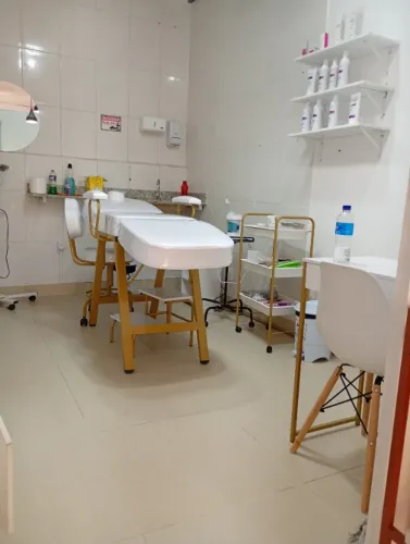 Conjunto mobiliário estética 