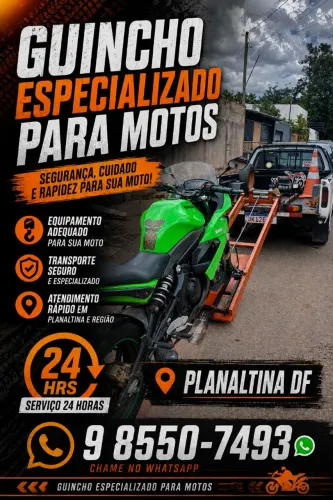 Guincho de Moto Planaltina DF