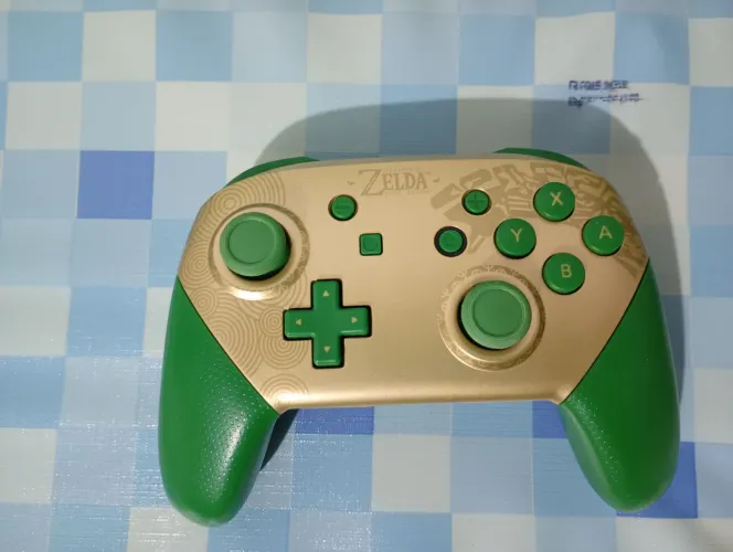 Controle Nintendo Swift personalizado zelda