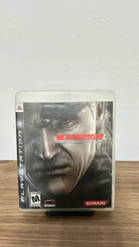 Jogo Metal Gear Solid 4 - Guns of the Patriots - PS3