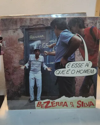 Disco vinil Bezerra da Silva "é esse ai que é homem?" Lp