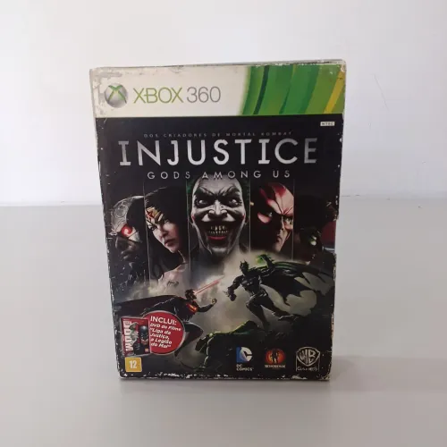 Vendo Injustice: Gods Among Us + Liga da Justiça: A Legião do Mal Xbox 360 Semi novo 
