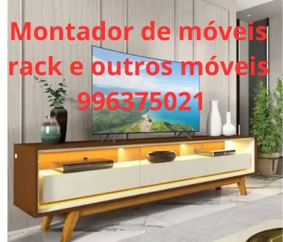 Montador de móveis rack e outros móveis