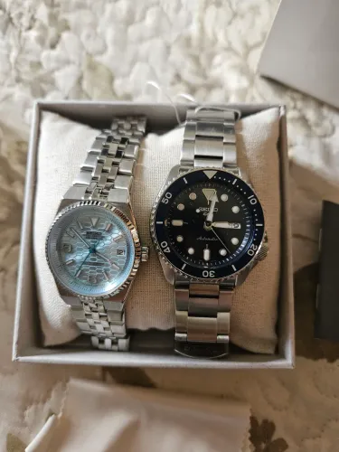 Pacote relógios Seiko na caixa