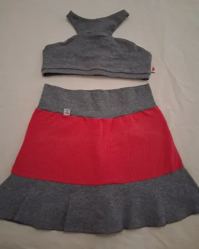 CONJUNTO FITNESS SHORT SAIA E TOP
