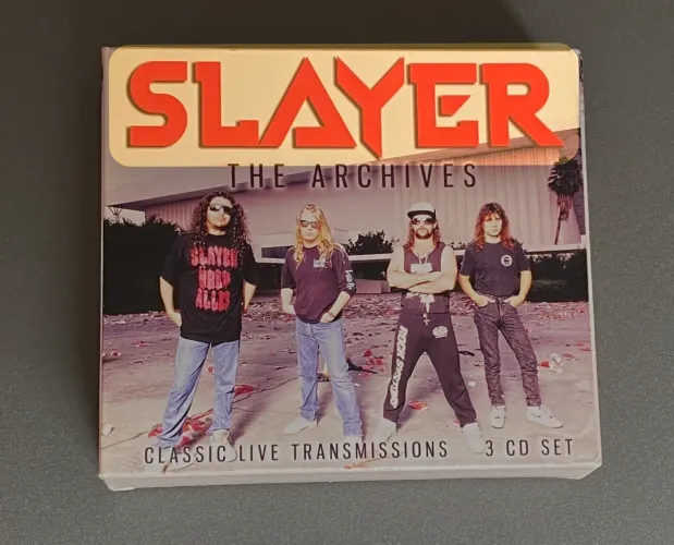 Box Cds Slayer The Archives importado raro