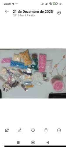 Material para terços e pulseiras