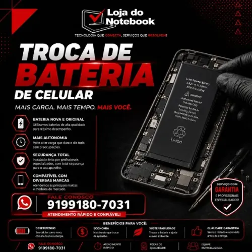 troca de bateria