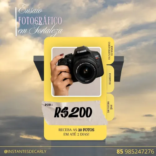 Ensaio fotográfico em Fortaleza