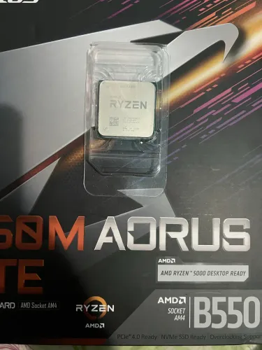 Kit ryzen 5 5600 + b550 aorus elite nova