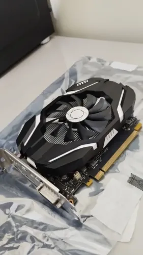 Placa De Vídeo Nvidia Gtx 1050 Oc 2GB Msi