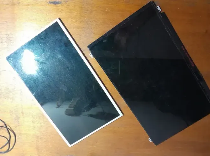telas para notebook - reposição