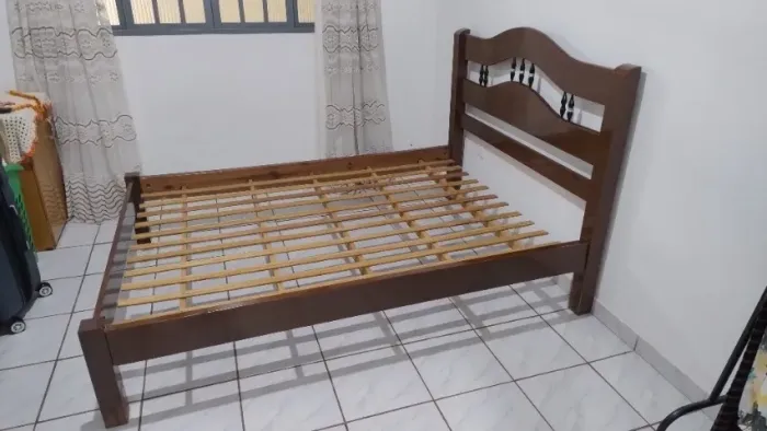 Cama Casal Com Estrado