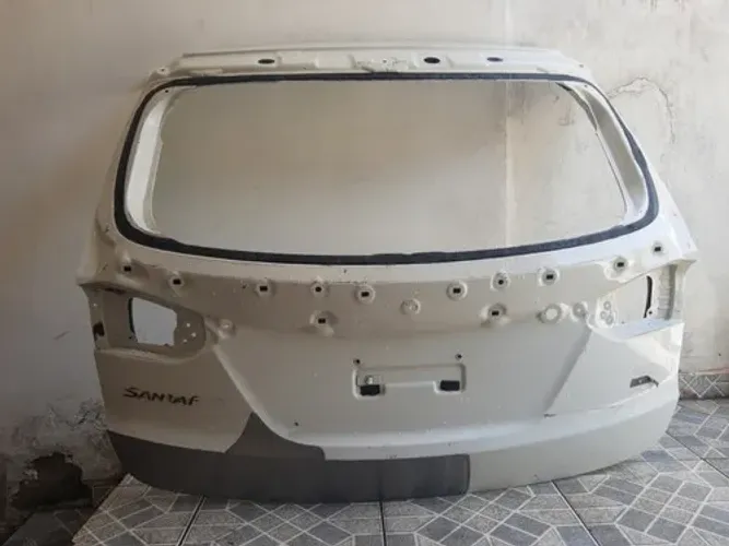 Tampa Traseira Santa Fé 2017 A 2018 2019 2020 Usado Original Branco
