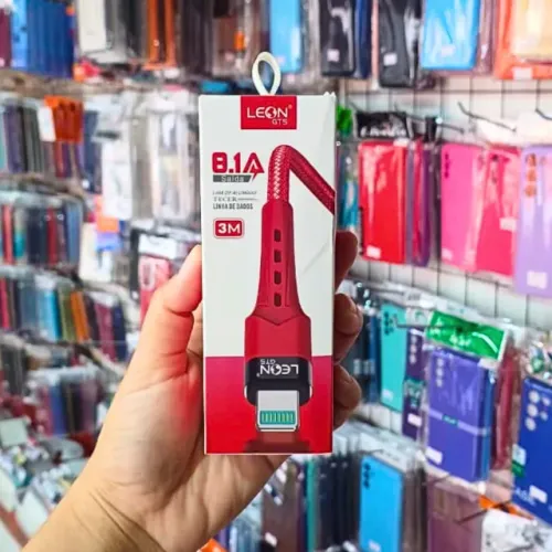 Cabo para iphone Lightning para USB 3 metros