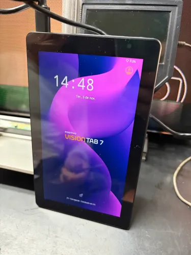 Positivo Vision Tab7 128 Gigas Touch + Tela + Bateria + Tampa Traseira