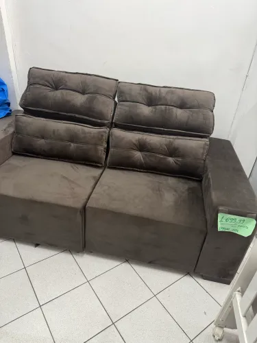 Sofá retrátil e reclinável novo 