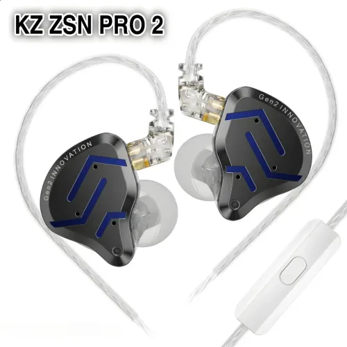 Fone KZ ZSN PRO 2 - Com Microfone Novo Caixa Lacrada