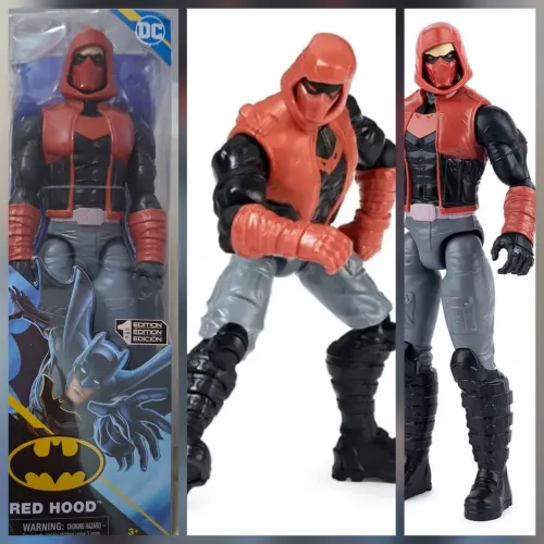Boneco Capuz Vermelho / Red Hood (Jason Todd) DC Batman Edição especial