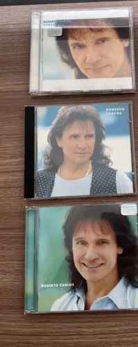 3 CDs Roberto Carlos Originais Anos 90 - Mensagens e Mais Dois - Com Encarte