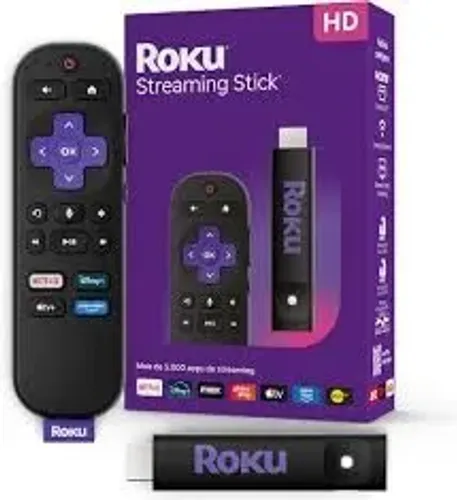 Roku streaming Stike plus para tv 4k comando por voz