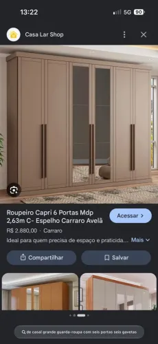 Guarda-roupa de casal