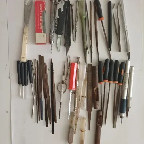 materiais usados de uso em artesanato e outra area 