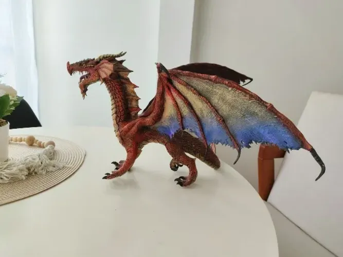Dragão de biscuit artesanal