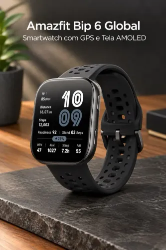 Amazfit Bip 6 GPS - Novo Lacrado com Garantia