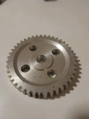 Kit 5 pesos para papeis - engrenagens de aluminio usinado