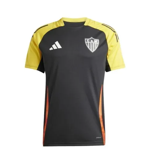 Camisa de Treino 2 Atlético-MG Adidas 25/26 Preta e Amarela