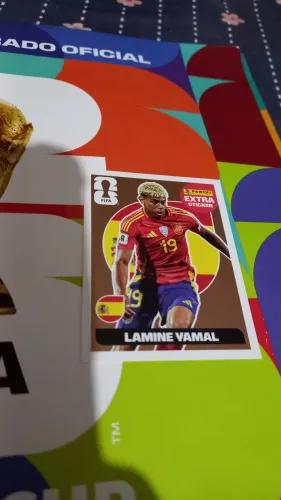 Figurinha da copa 2026 extra sticker