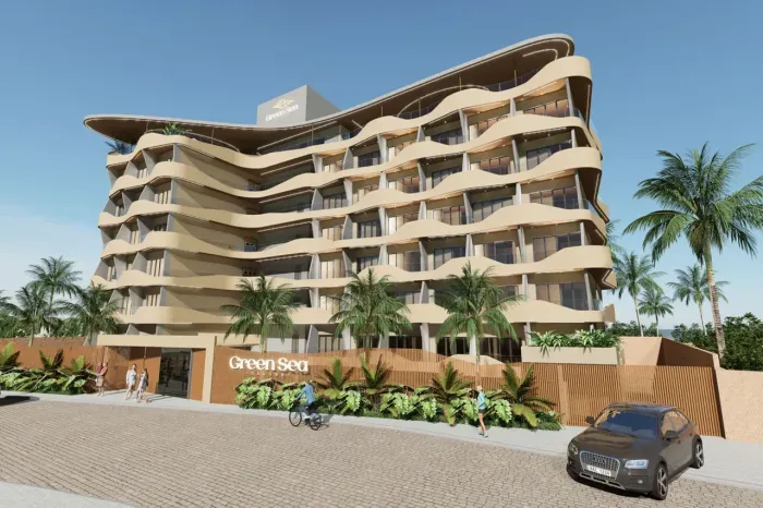 Studio nascente com varanda e a poucos metros da Praia das Campas (Tamandaré - PE)!
