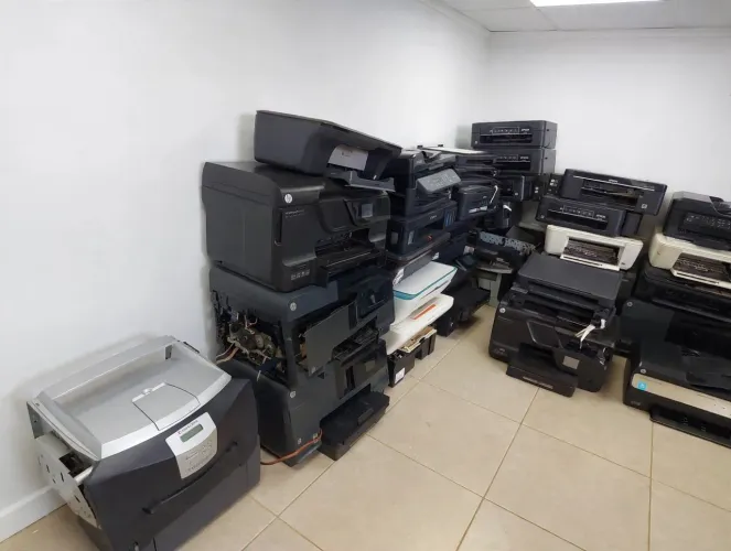 LOTE DE IMPRESSORAS PARA RETIRADA DE PEÇAS