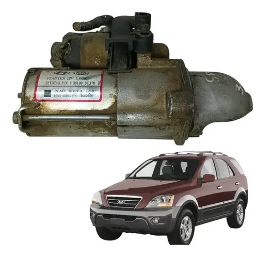 Motor Arranque Kia Sorento 3.8 2008 2009 361003c170