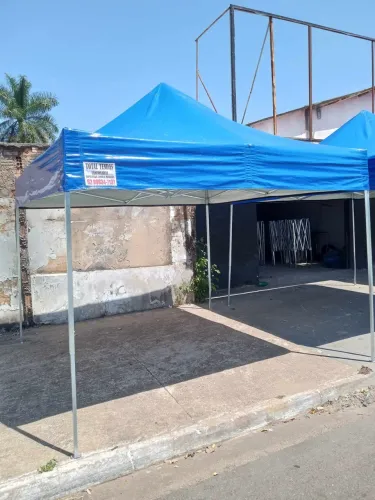 Tenda 3x3 lona pvc emborrachada 