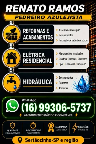 Pedreiro azulejista