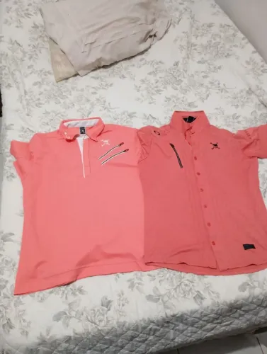 2 camisas polo skull