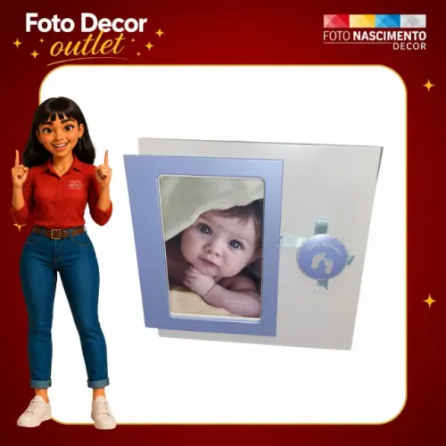 Um jeitinho lindo de guardar os primeiros momentos do seu bebê!