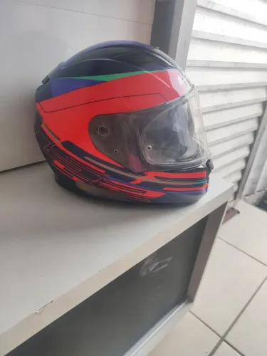 CAPACETE LS2 COM VISEIRA SOLAR