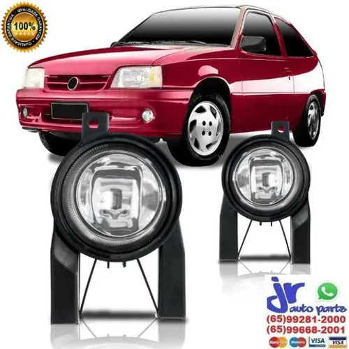 Par Farol de Milha Auxiliar Chevrolet Kadett 1996 1997 1998