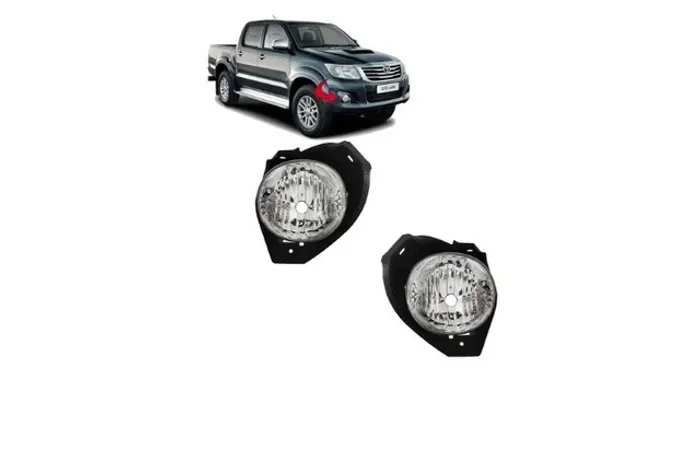 Par Farol Milha Auxiliar Toyota Hilux 2009 2010 2011