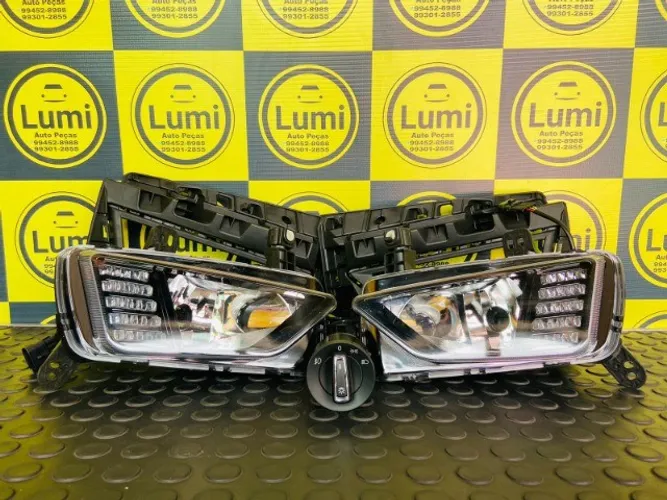 Kit farol milha Polo Virtus 2017 a 2020 -NOVO!!