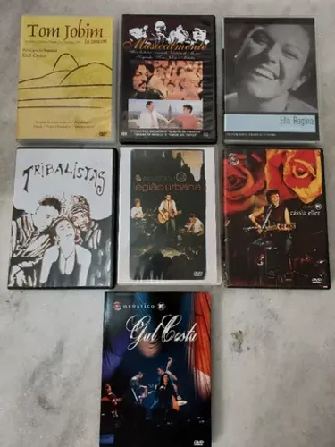 DVDs Nacionais de Qualidade, Seminovos, Todos Raros