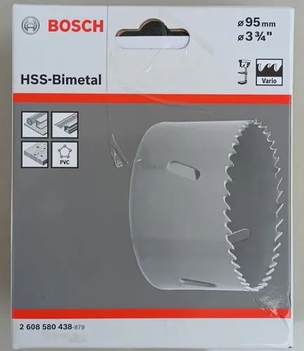 Serra Copo Bosch Bimetalica 95 mm 3 3/4'<br>