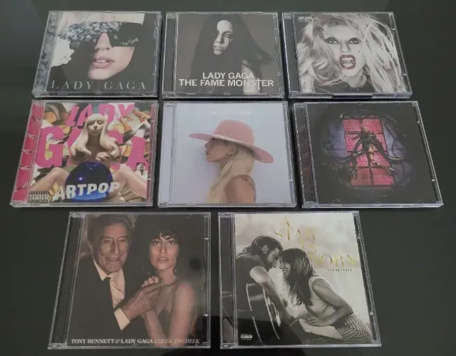 Coleção CDs Lady Gaga - originais